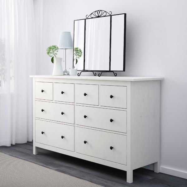 1 full hemnes hemnehs mira komod 8 yashchikov belyj v nalichii4561