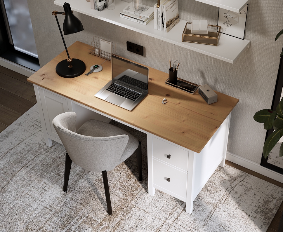 3 full hemnes hemnehs ikea kymor stol pismennyj belyj svetlo korichnevyj8