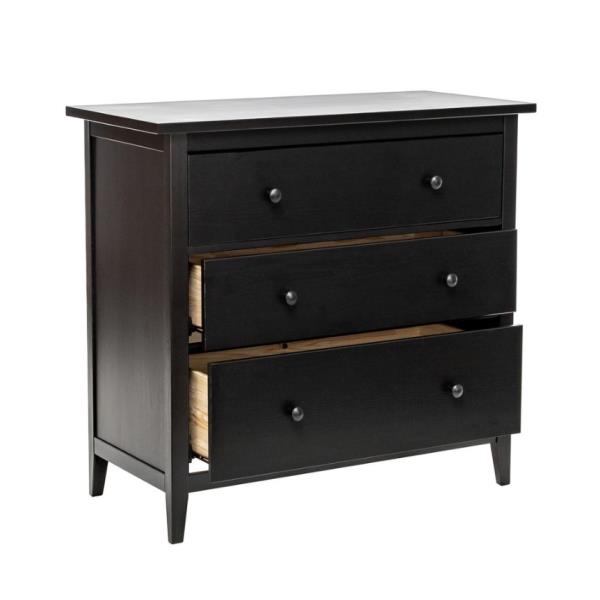 5 full hemnes mira komod 3 yashchika chernyj v nalichii3123