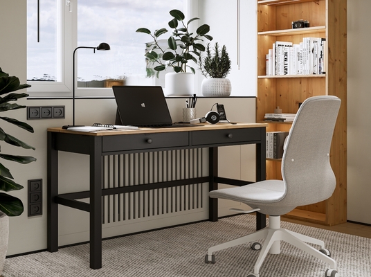 f4 ull hemnes hemnehs ikea kymor stol c 2 yashchikami chernyj svetlo korichnevyj ikea9