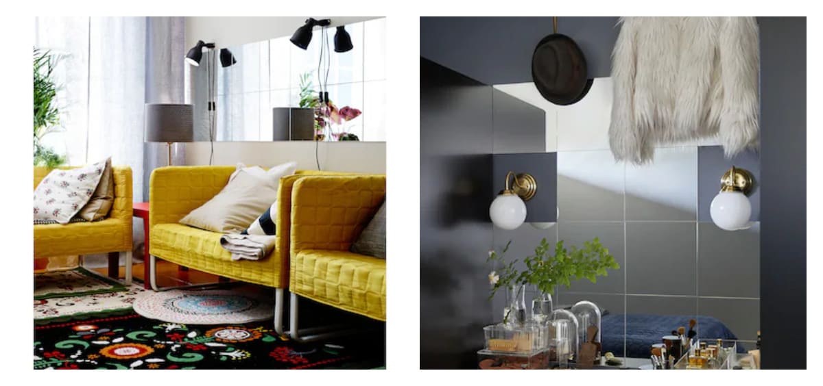 kvadratnye zerkala lots ikea dostavka krym com 3