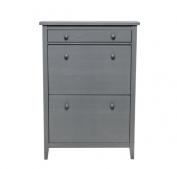 HEMNES/MIRA тумба для обуви серый