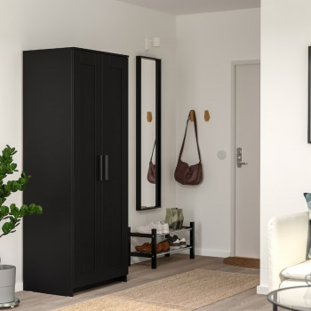 BRIMNES БРИМНЭС шкаф платяной 78x190 см  ВИТРИННЫЙ ОБРАЗЕЦ РАСПРОДАЖА