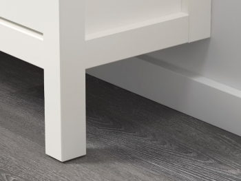 HEMNES ХЕМНЭС/MIRA галошница  4 отделения белая