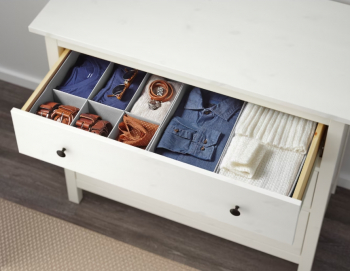 HEMNES ХЕМНЭС/MIRA комод 3 ящика белый