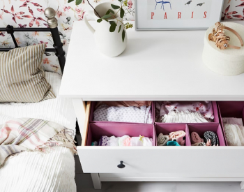 HEMNES ХЕМНЭС/MIRA комод 3 ящика белый