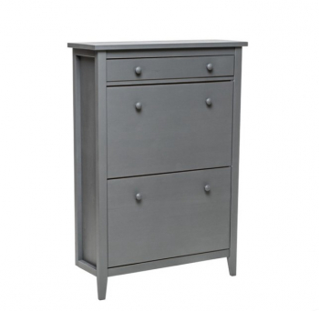 HEMNES/MIRA тумба для обуви серый