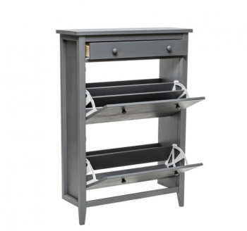 HEMNES/MIRA тумба для обуви серый