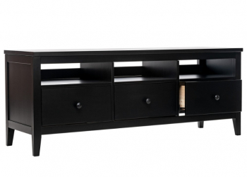 HEMNES/MIRA тумба под ТВ черная