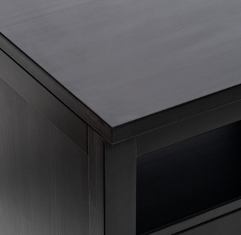 HEMNES/MIRA тумба под ТВ черная