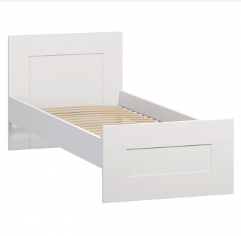 SIRIUS/BRIMNES кровать одинарная белая